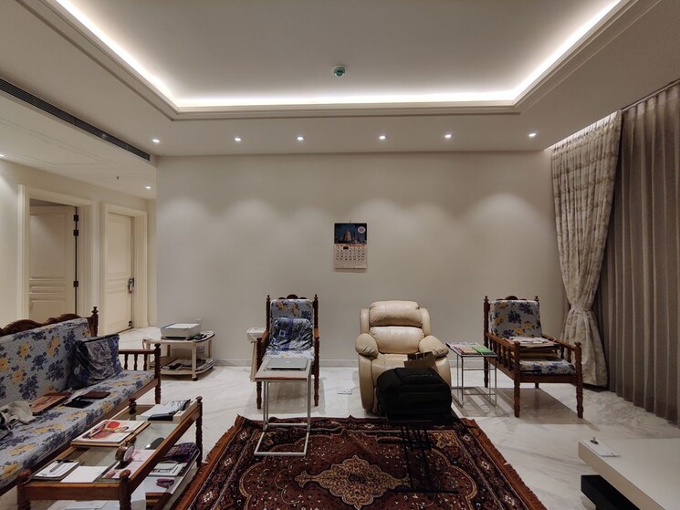 Living Room, bhartiya-leela-residences 4 Bedroom 4112 Sq.Ft. Apartment In Thanisandra Main Road Bangalore 9584999