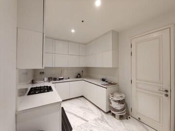 Kitchen in 4 BHK Apartment at Bhartiya Leela Residences, Thanisandra Main Road – for Rent