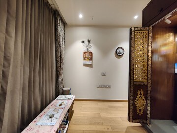 Bathroom in 4 BHK Apartment at Bhartiya Leela Residences, Thanisandra Main Road – for Rent