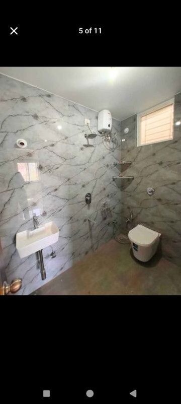 Bathroom in 2 BHK Apartment at SRR Aqua, Halasuru – for Rent