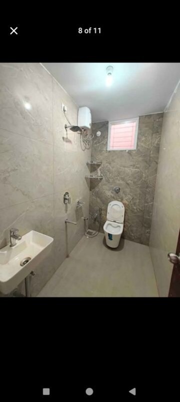 Bathroom in 2 BHK Apartment at SRR Aqua, Halasuru – for Rent