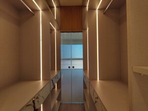 Building Lobby in 3 BHK Apartment at Bhartiya Leela Residences, Thanisandra Main Road – for Sale