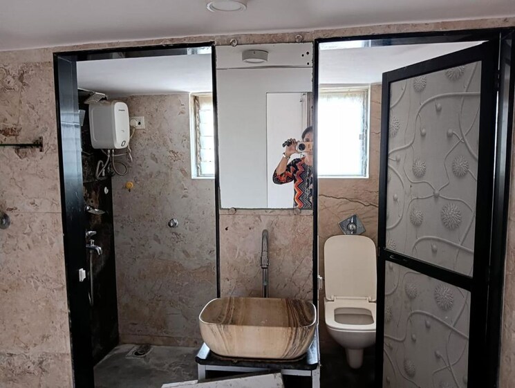 Washroom, savita-nagar-chs 3 Bedroom 1130 Sq.Ft. Apartment In Louis Wadi Thane 9856450