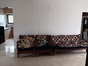 Living Room in 3 BHK Apartment at Savita Nagar CHS, Louis Wadi – for Sale