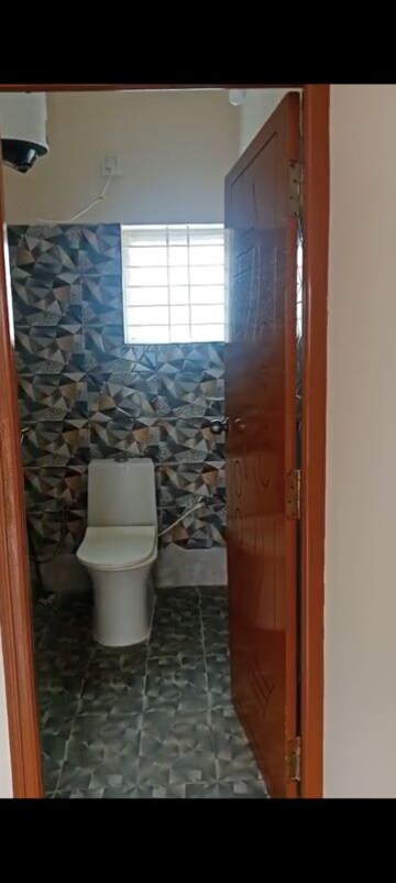 Bathroom in 1 RK Builder Floor at Akshaya Enclave New Thippasandra, New Thippasandra – for Rent