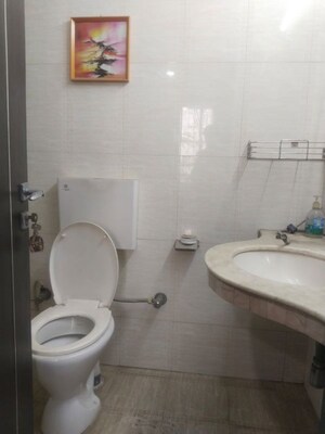 Bathroom in 2 BHK Apartment at Mahavir Astha, Kharghar – for Rent