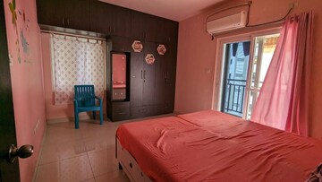 Bedroom in 3 BHK Apartment at Cybercity Rainbow Vistas Rock Gardens, Hi Tech City – for Rent