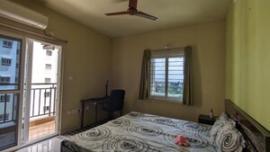 Bedroom in 3 BHK Apartment at Cybercity Rainbow Vistas Rock Gardens, Hi Tech City – for Rent