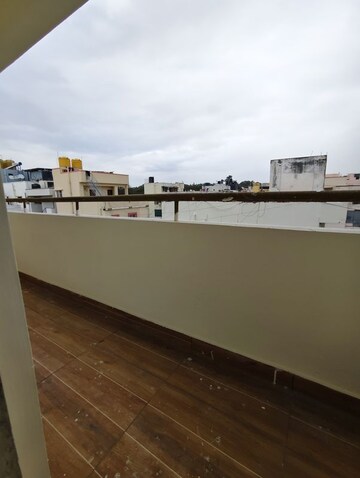Balcony in 3 BHK Apartment at Akshaya Enclave New Thippasandra, New Thippasandra – for Rent