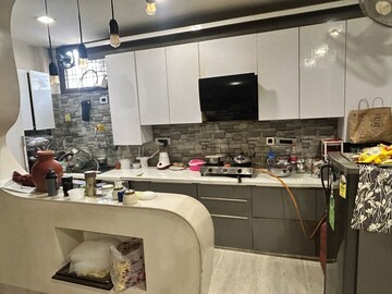 Kitchen in 2 BHK Builder Floor at Kirti Nagar – for Rent