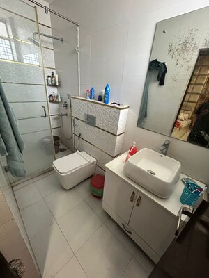 Bathroom in 2 BHK Builder Floor at Kirti Nagar – for Rent