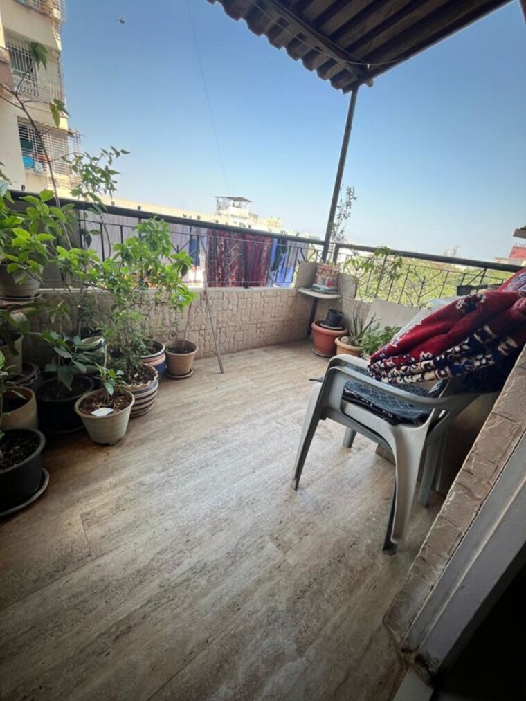 Balcony, naiknavare-park-dew-chs-ltd 3 Bedroom 1500 Sq.Ft. Apartment In Kharghar Navi Mumbai 9856479