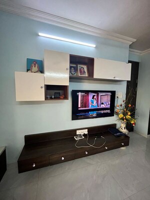 Living Room in 3 BHK Apartment at Naiknavare Park Dew Chs Ltd, Kharghar – for Rent