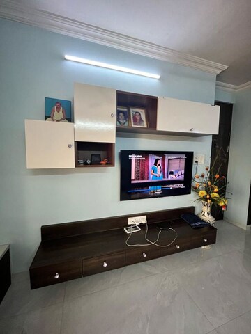 Living Room in 3 BHK Apartment at Naiknavare Park Dew Chs Ltd, Kharghar – for Rent