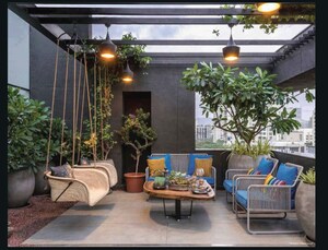 Terrace in 4 BHK Apartment at Adani Samsara Vilasa, Sector 63 – for Sale