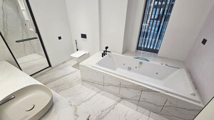 Bathroom in 5 BHK Apartment at Worli – for Sale