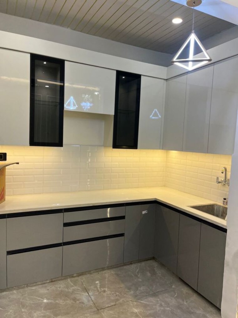 Kitchen, vasundhara sector 2b 2 Bedroom 80 Sq.Yd. Builder Floor In Vasundhara Sector 2b Ghaziabad 9856566