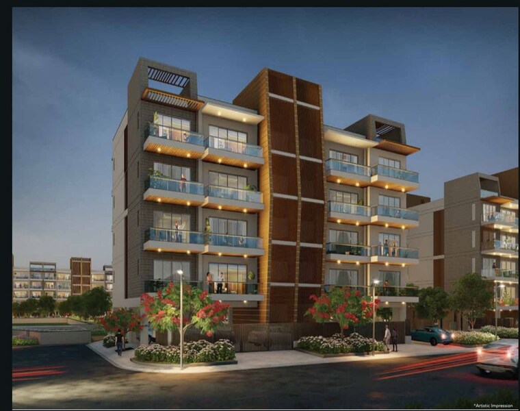 Exterior View, adani-samsara-vilasa 5 Bedroom 517 Sq.Ft. Apartment In Sector 63 Gurgaon 9856561