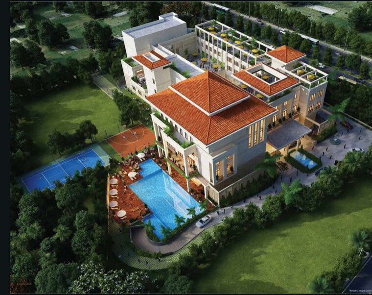 Exterior View, adani-samsara-vilasa 5 Bedroom 517 Sq.Ft. Apartment In Sector 63 Gurgaon 9856561