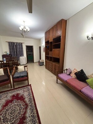 Living Room in 2 BHK Builder Floor at Hauz Khas – for Rent