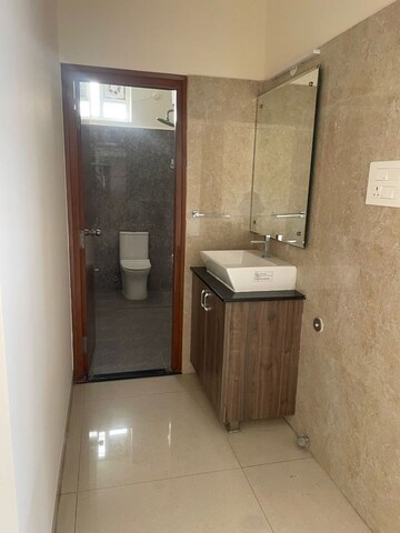 Bathroom in 4 BHK Builder Floor at Kavuri Hills, Madhapur – for Rent