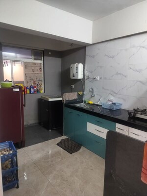Kitchen in 2 BHK Apartment at Wellwisher Kiarah Terrazo, Hadapsar – for Rent