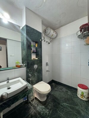Bathroom in 2 BHK Apartment at Wafa Park, Mumbra – for Sale