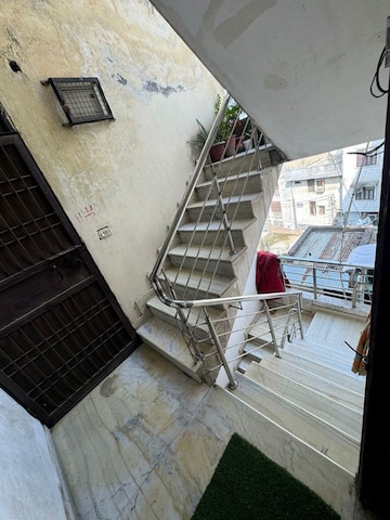 Staircase in 2 BHK Builder Floor at Khirki Extension – for Rent