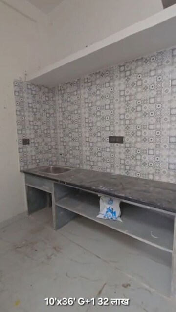 Kitchen in 1.5 BHK Apartment at Bhawrasla – for Sale