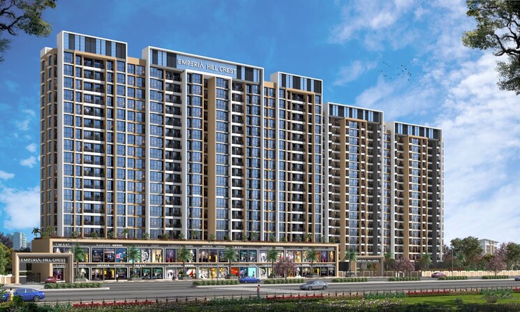 Exterior View, emperia-hill-creast 1 Bedroom 700 Sq.Ft. Apartment In Shedung Navi Mumbai 9856675