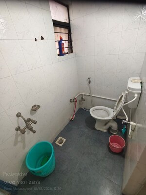 Bathroom in 2 BHK Apartment at Nirmiti Avanti, Aundh – for Rent