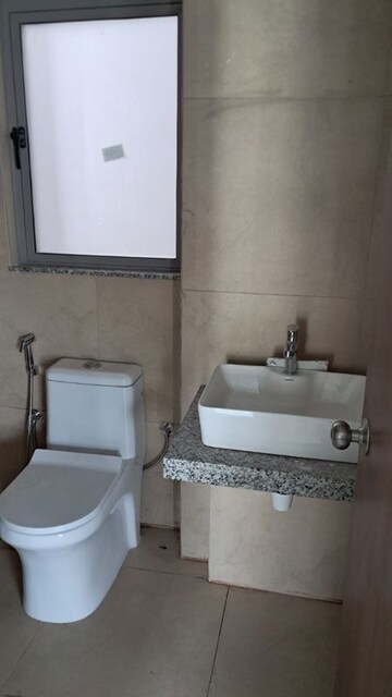 Bathroom in 2 BHK Apartment at Kalpataru Immensa, Kolshet Road – for Rent