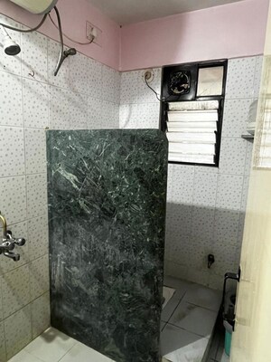 Bathroom in 2 BHK Apartment at Nirman Sankul Apartment, Aundh – for Rent