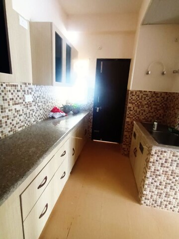 Kitchen in 3 BHK Apartment at AWHO 8B, Vrindavan Yojna – for Rent