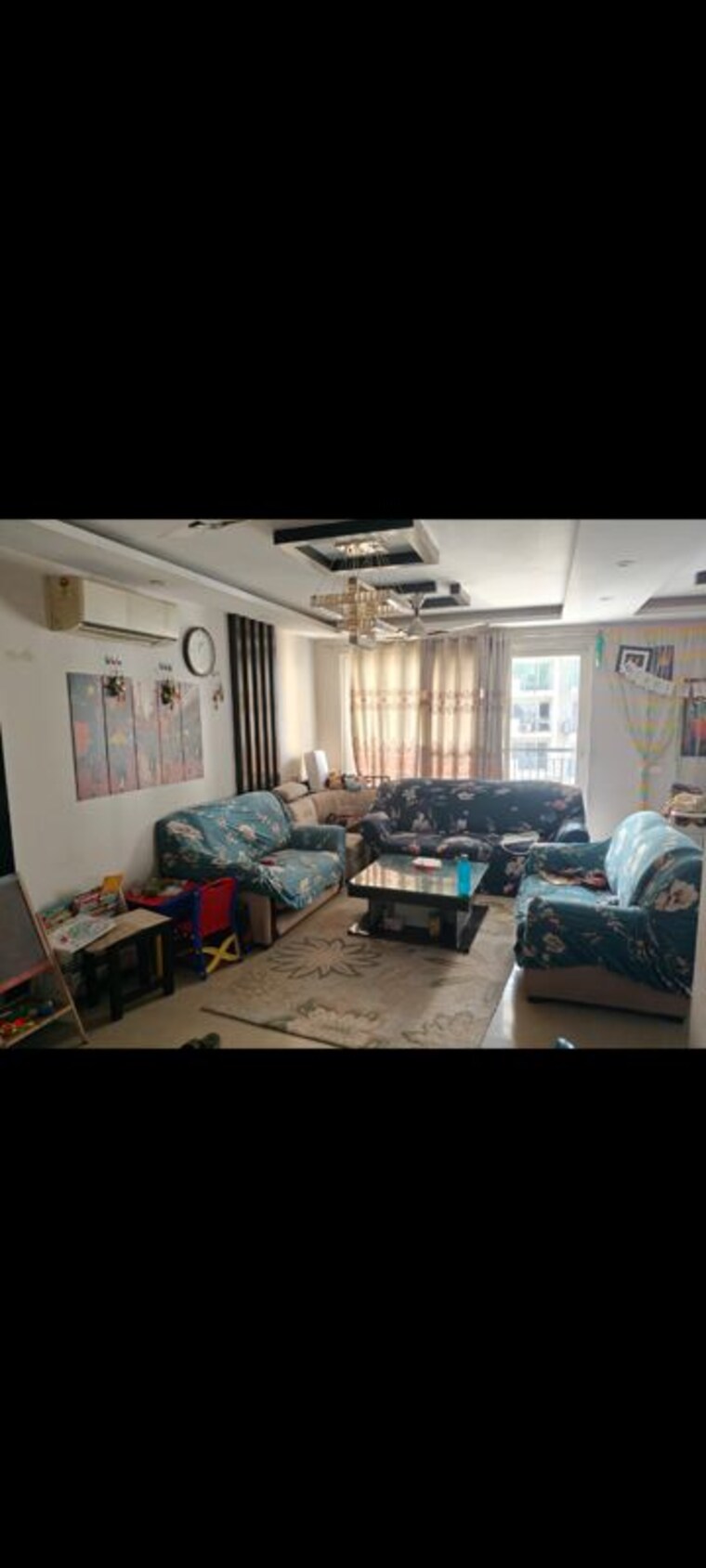 Living Room, aditya-urban-casa 4 Bedroom 2030 Sq.Ft. Apartment In Sector 78 Noida 9856781