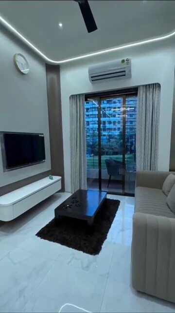 Living Room in 1 BHK Apartment at Mohan Alcoves, Badlapur West – for Sale