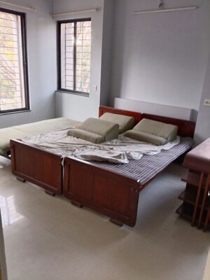 Bedroom in 2 BHK Apartment at Kumar Classic, Aundh – for Rent