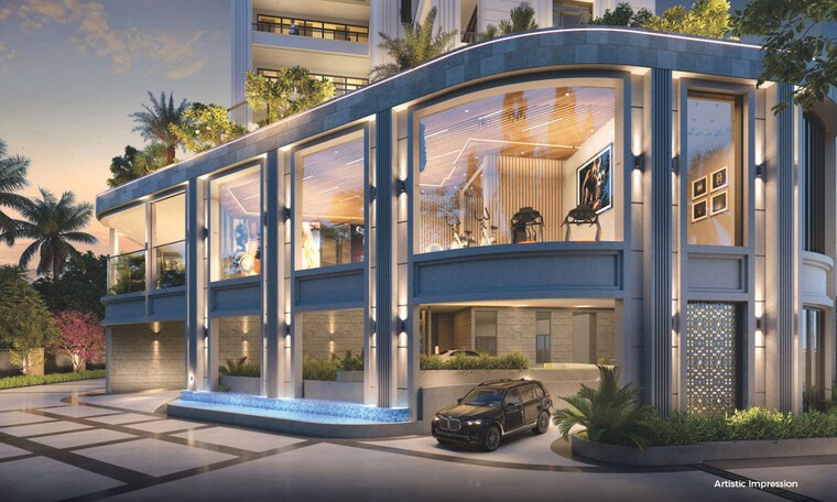 Exterior View, ss-cendana 3.5 Bedroom 1850 Sq.Ft. Apartment In Sector 83 Gurgaon 9856800