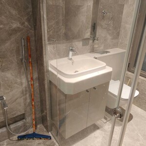 Bathroom in 4 BHK Apartment at Rustomjee Crown, Gokhale Road – for Sale