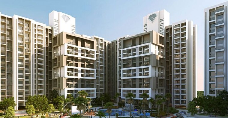 Exterior View, brahmacorp-f-residences-phase-ii 2 Bedroom 760 Sq.Ft. Apartment In Kalyani Nagar Pune 9856866