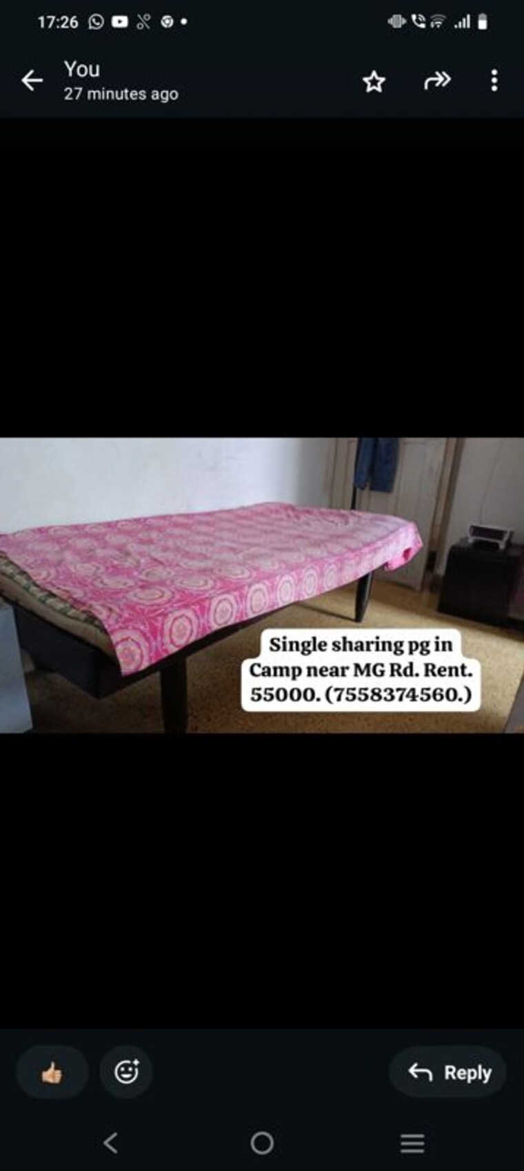 Bedroom, sai-shraddha-apartments-bhawani-peth Pg For Boys & Girls In Bhawani Peth 9581736