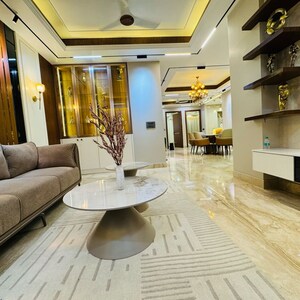 Living Room in 4 BHK Builder Floor at Central Park Flower Valley, Sohna Sector 33 – for Sale