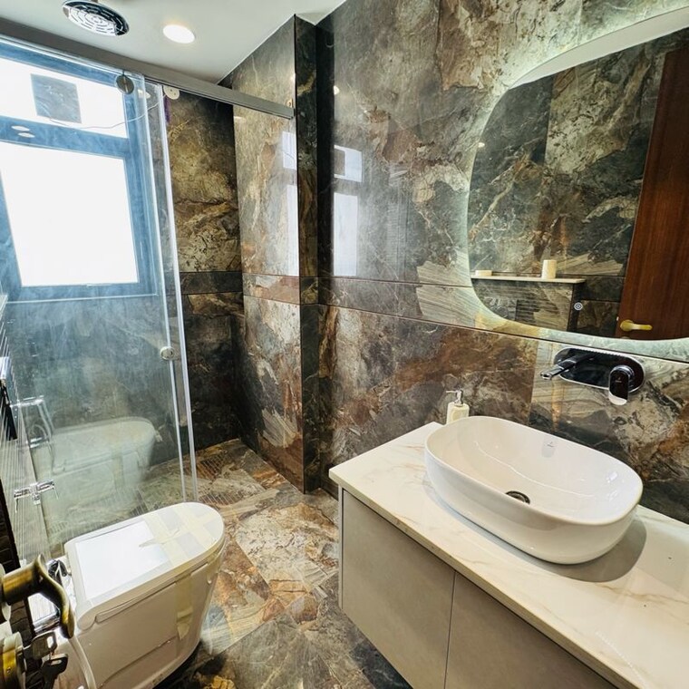Bathroom, central-park-flower-valley 4 Bedroom 300 Sq.Yd. Builder Floor In Sohna Sector 33 Gurgaon 9856886