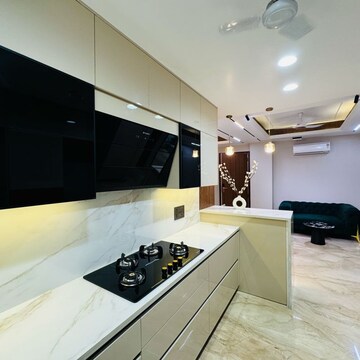 Kitchen in 4 BHK Builder Floor at Central Park Flower Valley, Sohna Sector 33 – for Sale