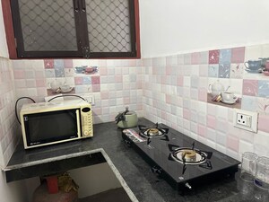 Kitchen in 2 BHK Apartment at AKG Skyline Plaza, Sultanpur Road – for Rent