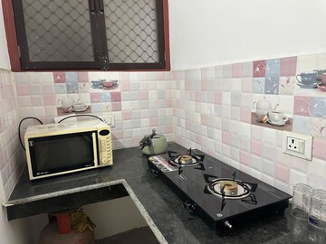 Kitchen in 2 BHK Apartment at AKG Skyline Plaza, Sultanpur Road – for Rent