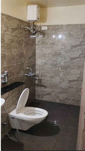 Bathroom in 1 RK Apartment at Nyati Elysia, Kharadi – for Rent