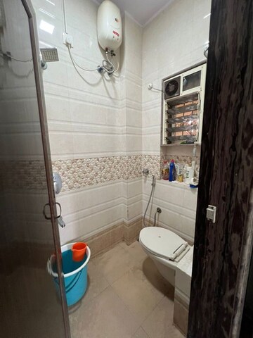 Bathroom in 1 BHK Apartment at Kopar Khairane – for Sale
