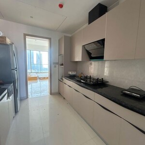 Kitchen in 4 BHK Apartment at Rustomjee Crown, Gokhale Road – for Sale