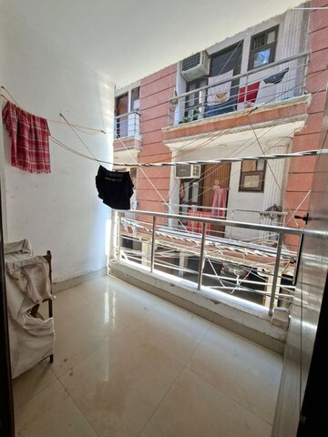 Balcony in 1 BHK Builder Floor at Inder Enclave – for Rent